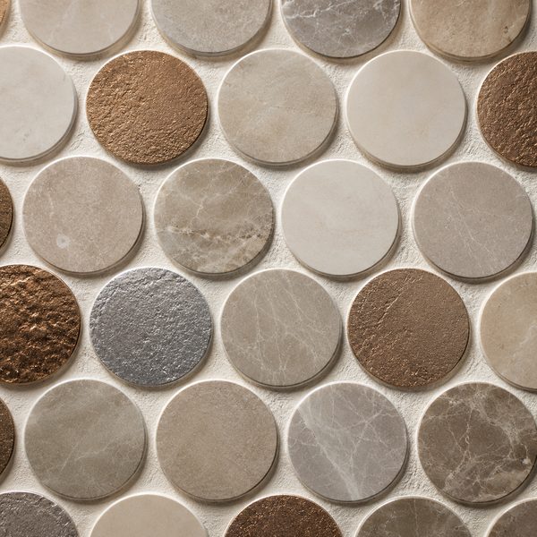 Mosaic and grout detail